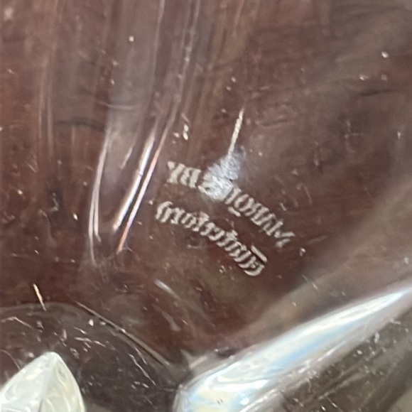 Vintage Waterford Crystal Marquis Collection Tulip Bowl 5" Lotus Shape - Picture 10 of 11